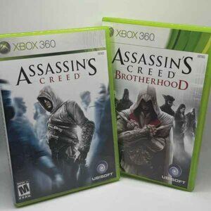 2 - XBOX 360 Games Assassin's Creed and Assassin's Creed: Brotherhood - Complete